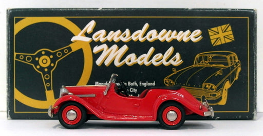 Lansdowne Models 1/43 Scale LDM25 - 1954 Singer SM Roadster Sports Tourer - Red
