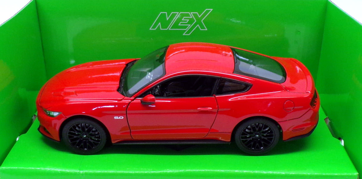 Welly 1/24 Scale Model Car 24062W - 2015 Ford Mustang GT - Red