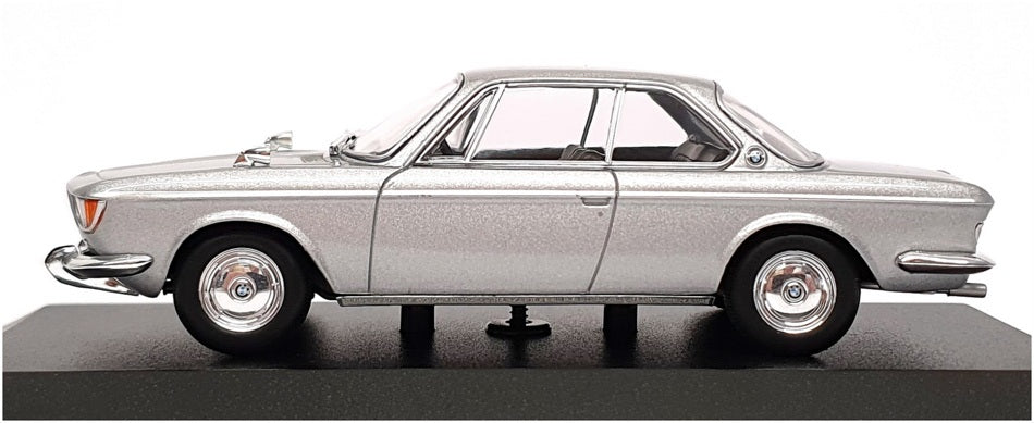 Maxichamps 1/43 Scale 940 025081 - 1967 BMW 2000 CS - Silver