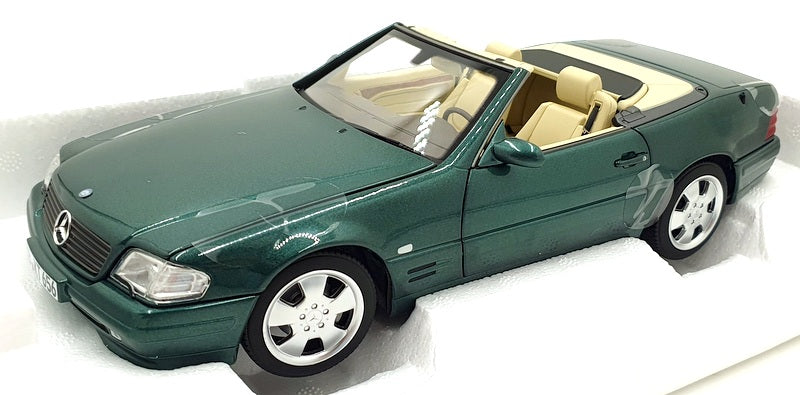 Norev 1:18 Scale Mercedes-Benz SL500 1999 Diecast Car Model Gift Green  Metallic