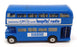 Corgi 12cm Long Diecast 633 - Double Deck London Bus - Blue
