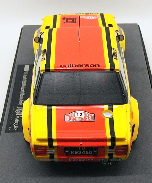 Fiat - 131 Abarth Monte-Carlo 1980 - Modèle Presse - 1/43 - Autos Miniatures Fiat - 131 Abarth Monte-Carlo 1980 - Modèle Presse - 1/43 - Autos Miniatures