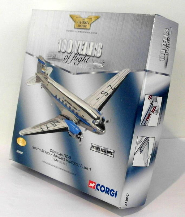 Corgi 1/144 Scale AA30007 - Douglas DC-3 - South African Airways Historic Flight