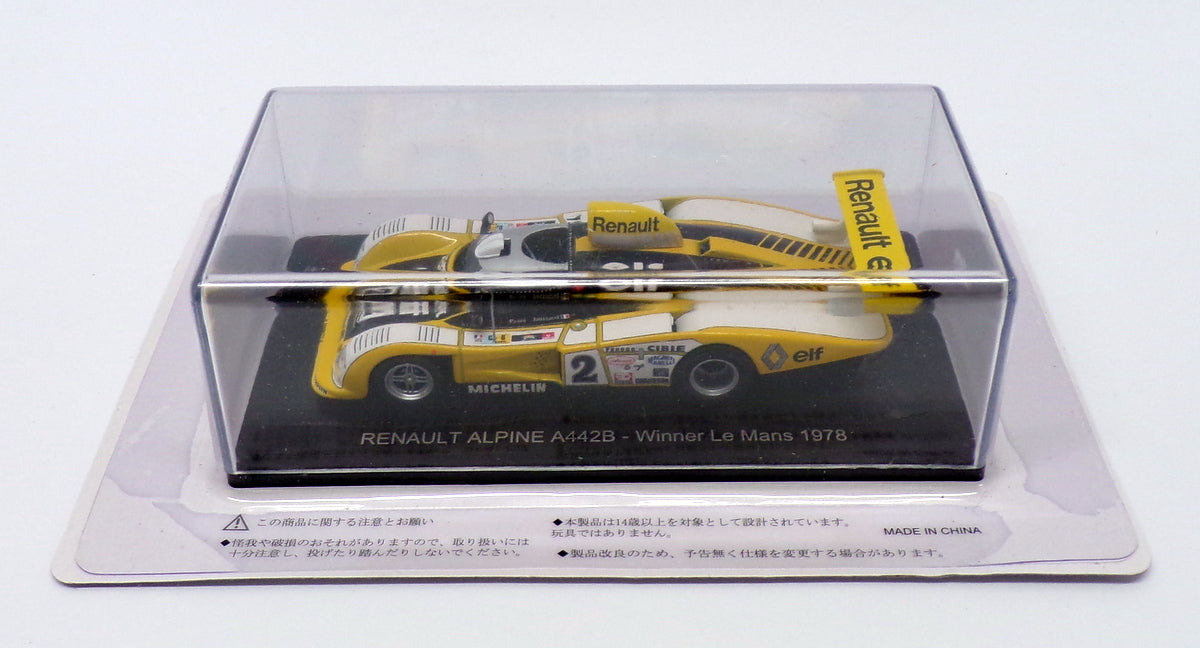 Altaya 1/43 Scale LMN8 - Renault Alpine A442B - #2 Winner Le Mans 1978