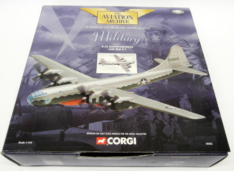 Corgi 1/144 Scale Aircraft 48903 B-29 Superfortress USAF With Bell X-1