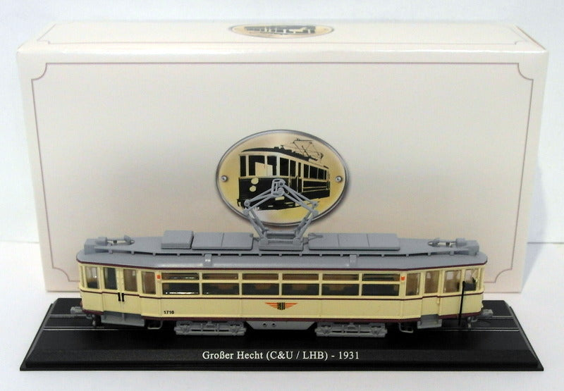Atlas 1/87 scale Diecast Tram  - 7519007 Grober Hecht (C&U/LHB) - 1931