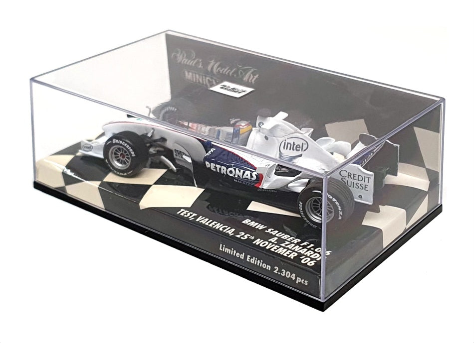 Minichamps 1/43 Scale 400 060599 - BMW Sauber F1.06 A. Zanardi 2006