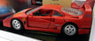 Burago 1/18 Scale Diecast - 726334 Ferrari F40 'Southsea' QVC Airbrushed Version