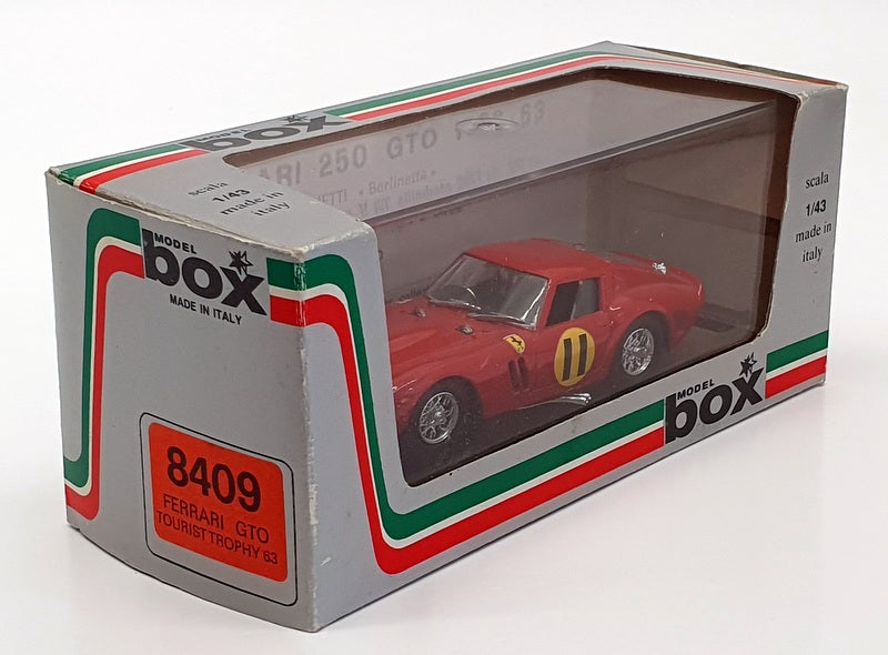 Box Model 1/43 Scale 8409 - Ferrari GTO - #11 Tourist Trophy 1963