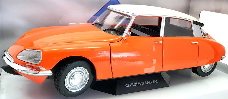 Solido 1/18 Scale Model Car S1800706 - Citroen D Special - Orange —  R.M.Toys Ltd