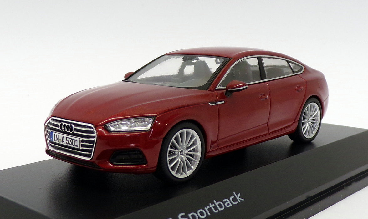 Spark 1/43 Scale 501.16.050.32 - Audi A5 Sportback - Matador Red