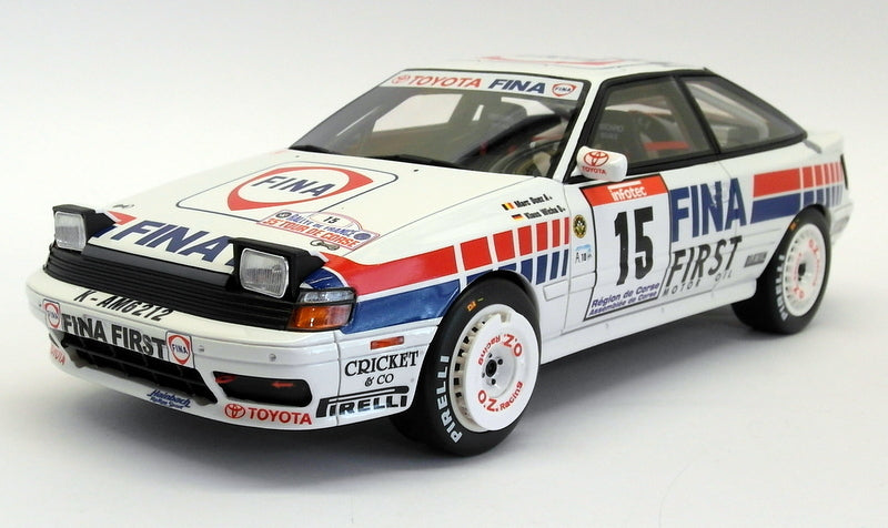 Otto 1/18 Scale Resin - OT727 Toyota Celica GT4 Tour De Corse 1991 M. Duez