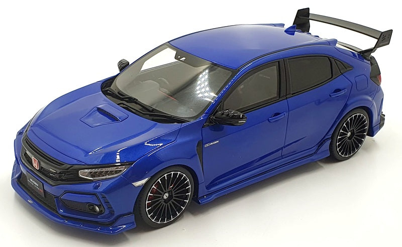 Otto Mobile 1/18 Scale Resin OT987 - Honda Civic Type-R Mugen GT Perf - Blue
