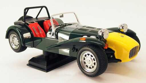 Kyosho 1/18 Scale 08223GY - Caterham Super Seven - Yellow/Green