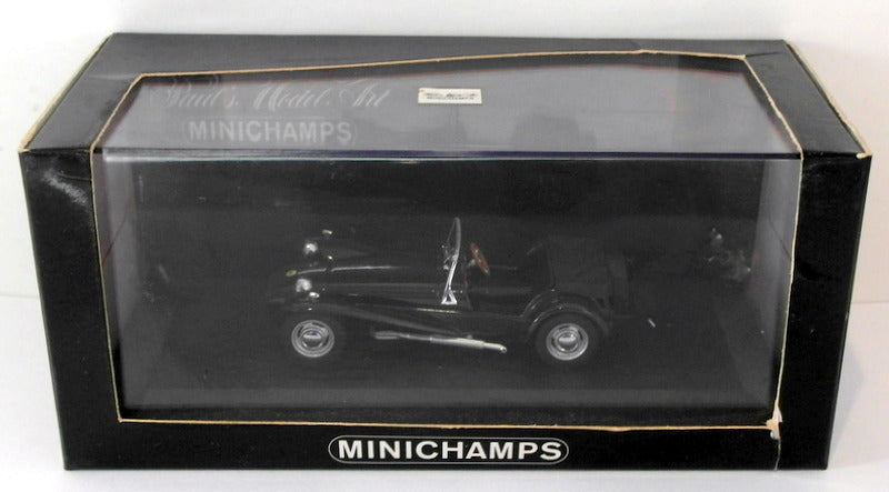 Minichamps 1/43 Scale 430 135630 - 1968 Lotus Super Seven - Dark Green