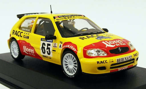 Altaya 1/43 Scale AL31319V - Citroen Saxo S1600 - Catalunya Rally 2002
