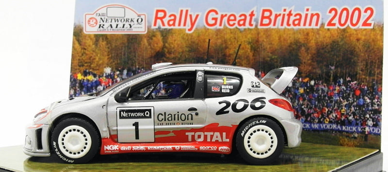 Vitesse 1/43 Scale 43003 - Peugeot 206 WRC Rally Of Great Britain 2002