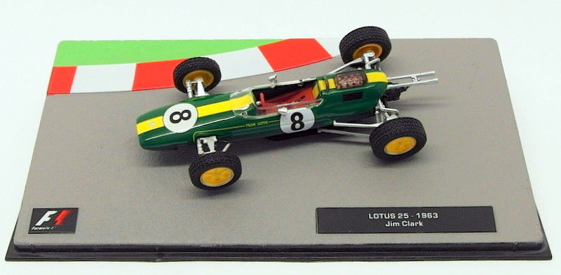 Altaya 1/43 Scale Model Car 20318T - F1 Lotus 25 1963 - Jim Clark