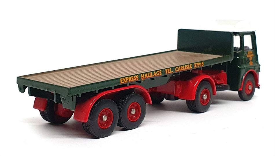 Lledo 1/76 Scale DG186001 - ERF LV Flatbed Trailer Truck - Eddie Stobart