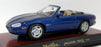 Maisto 1/43 scale Diecast - 31501 Jaguar XK8 Cabriolet 1996 blue