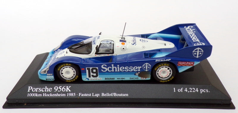 1:43 MINICHAMPS PORSCHE 956 K 1Er 1000Km Nürburgring 1983 Bell/ Bellof #2 EUR 85,55 - FR 1:43 MINICHAMPS PORSCHE 956 K 1Er 1000Km Nürburgring 1983 Bell/ Bellof #2 EUR 85,55 - FR