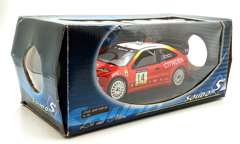 Solido 1/18 -  9021 Citroen Xsara T4 WRC Rally Costa Brava - Bugalski