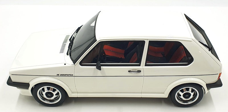 Otto Models 1/12 Scale Resin G059 - VW Volkswagen Golf Oettinger - White