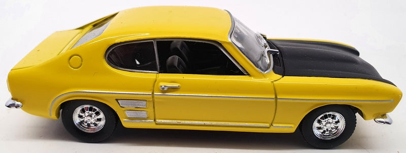 Solido 1/43 Scale Model Car AEX5337 - 1969 Ford Capri - Yellow