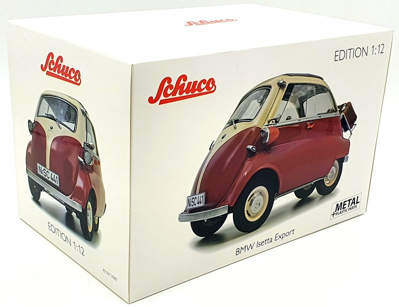 Schuco 1/12 Scale 45 067 2000 - BMW Isetta Export Softop - Red