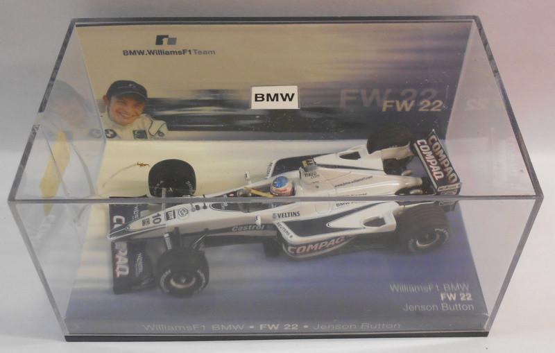 Minichamps F1 1/43 Scale - 600050008 WILLIAMS BMW Fw22 J.BUTTON
