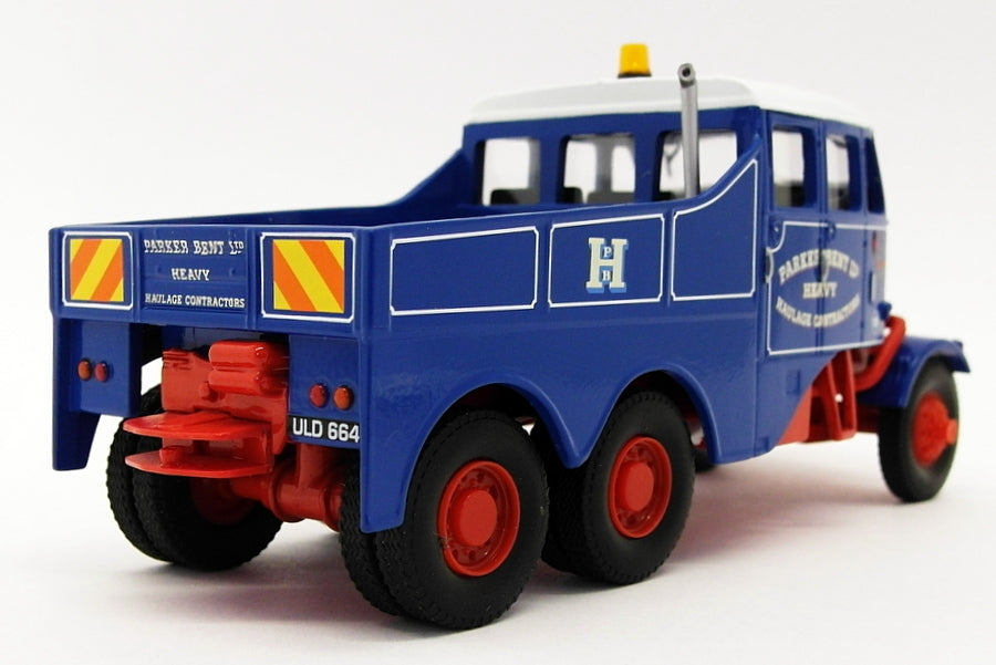 Corgi 1/50 Scale CC11102 - Scammell Contractor Parker Bent - Blue