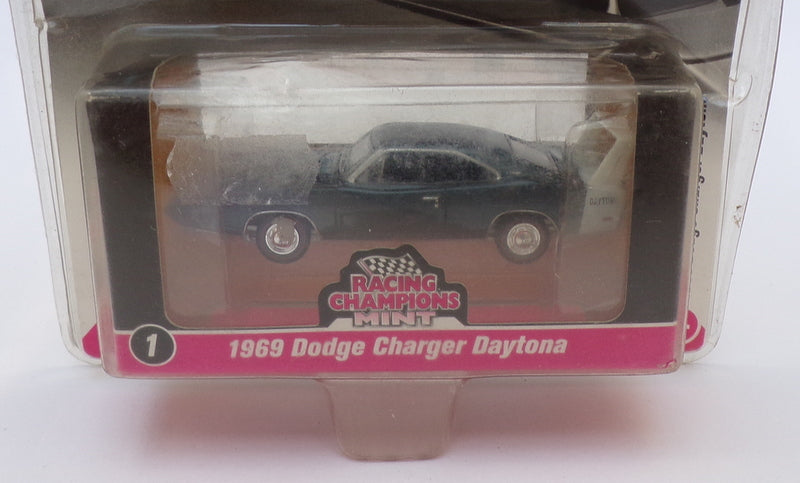 Racing Champions 1/64 Scale RC001 - 1969 Dodge Charger - Dk. Blue