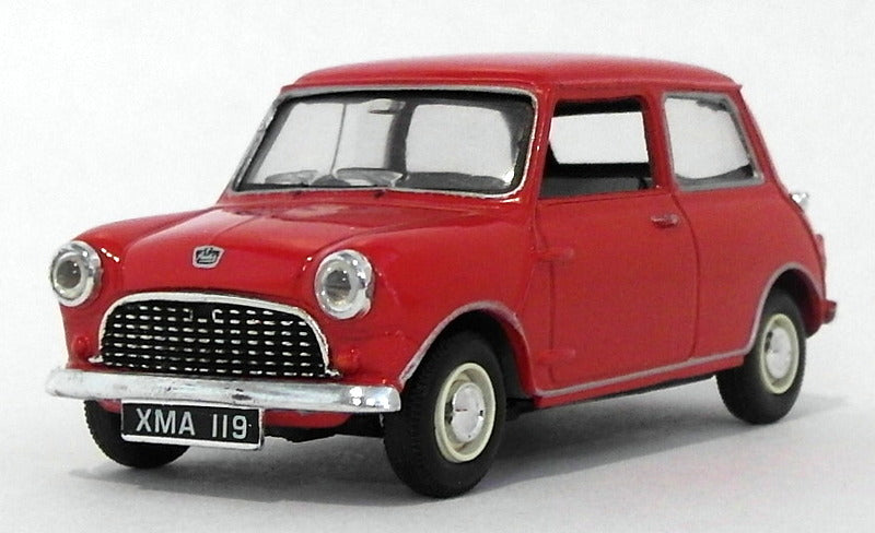 Matchbox 1/43 Scale Metal Model VEM02-M - 1959 Austin 7 Mini - Red