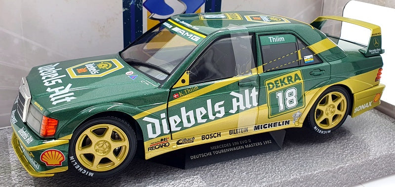 Solido 1/18 Scale Diecast S1801009 Mercedes-Benz 190 EVO II DTM 1992 Thiim