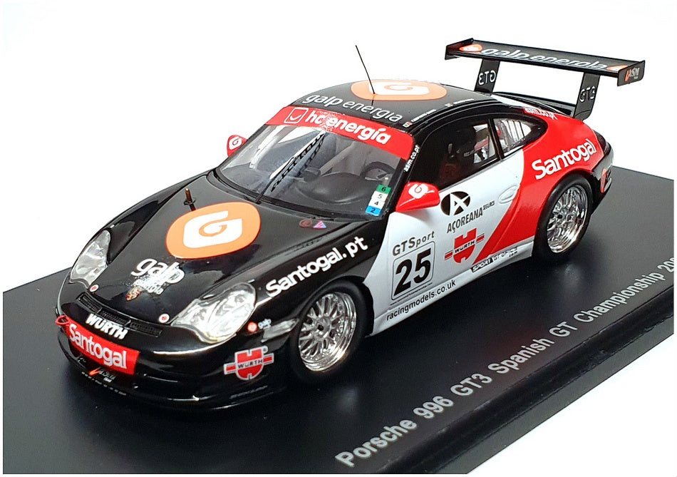 Spark 1/43 Scale RAC00J - Porsche 996 GT3 Spanish GT Championship 2005