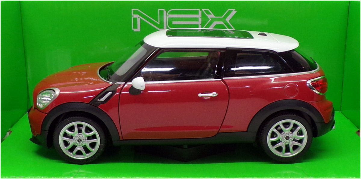 Welly 1/24 Scale Model Car 24050W - Mini Cooper S Paceman - Red