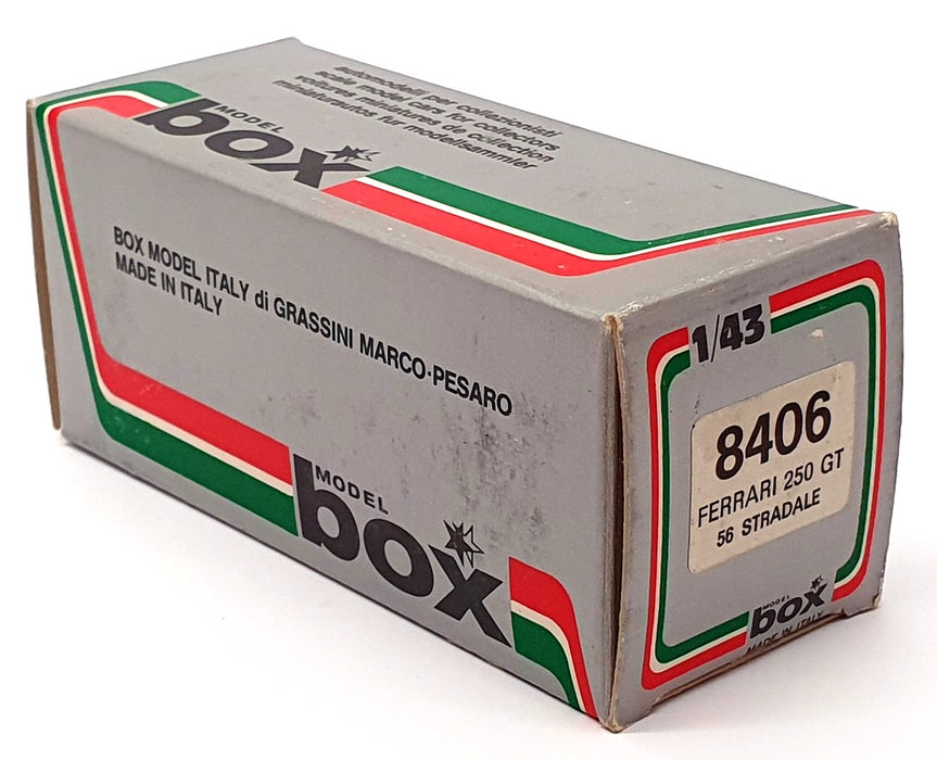 Box Model 1/43 Scale Model Car 8406 - Ferrari 250 GT - Silver