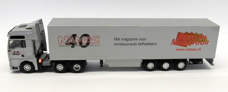 Lion Toys 1/50 Scale - Jim078 M.A.N Truck - 40 year NAMAC Magazine for Model Cars