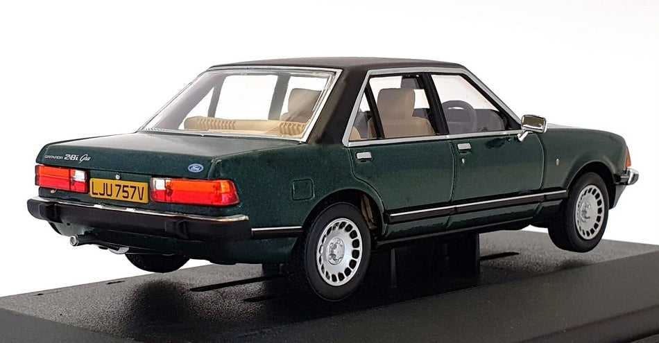 Vanguards 1/43 Scale VA12415 - Ford Granada Mk2 2.8i Ghia - Apollo Green