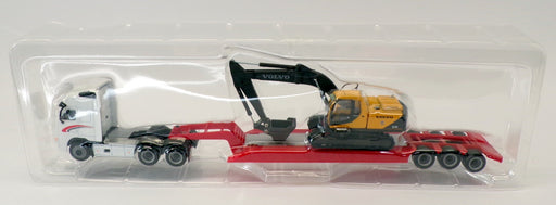 Cararama 1/87 Scale 185002 - Volvo FH12 With Excavator EC210