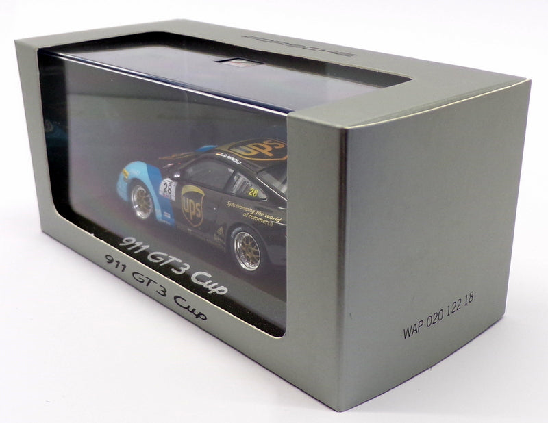 Minichamps 1/43 Scale WAP 020 122 18 - Porsche 911 GT3 Cup - #28 UPS