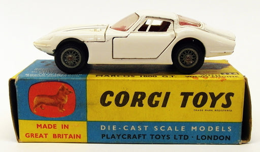 Corgi Toys Vintage Model Car 324 - Marcos 1800 GT Volvo Engine