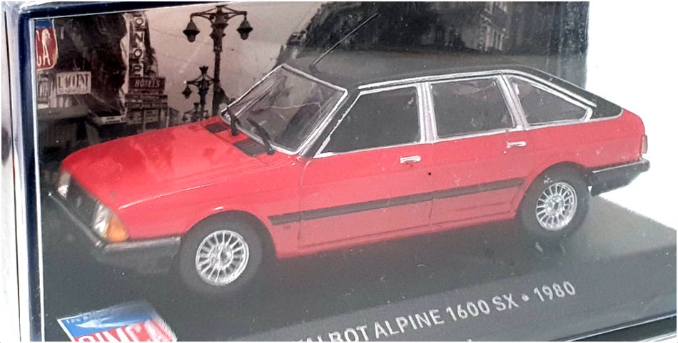 Altaya 1/43 Scale Diecast AT17423 - 1980 Talbot Alpine 1600 SX - Red