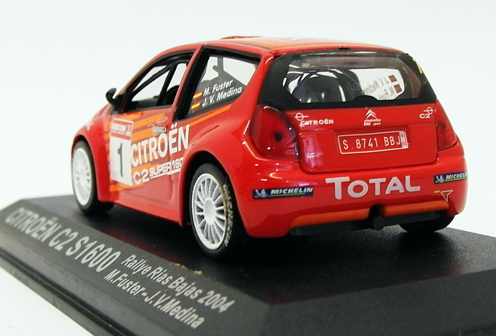 Altaya 1/43 Scale AL31319L - Citroen C2 S1600 - Rallye Rias Bajas 2004