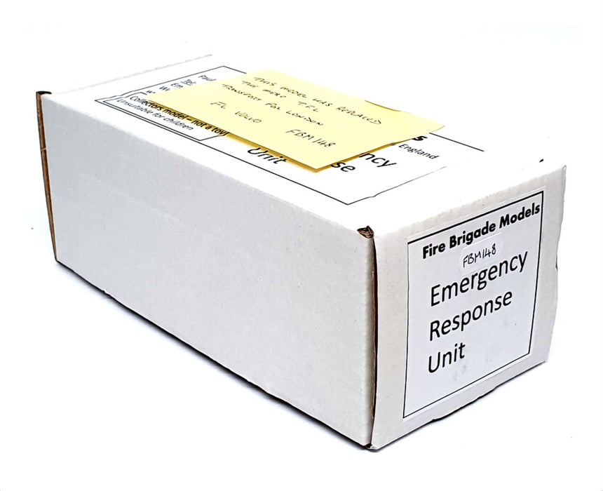 Fire Brigade Models 1/48 Scale FBM148 - Mercedes Emergency Response Unit London
