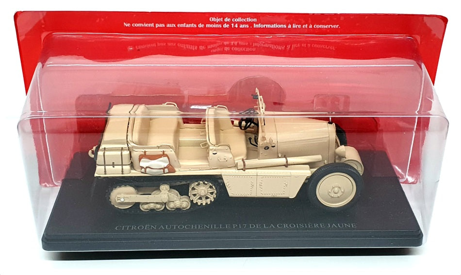 Hachette 1/24 Scale Diecast G111V015 - Citroen Autochenille P17 - Cream