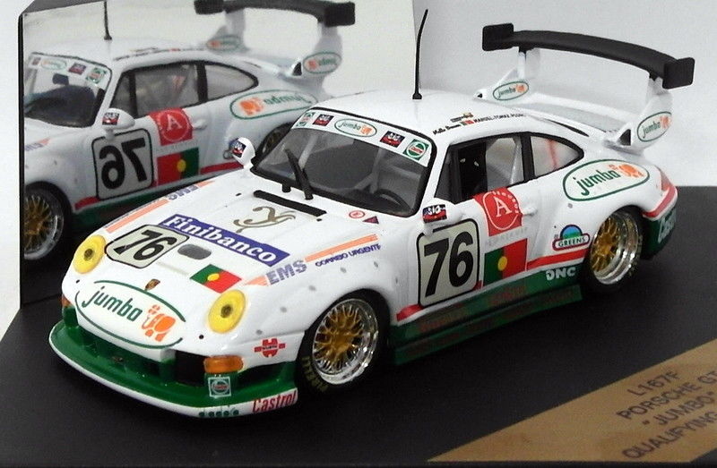 Vitesse Models 1/43 Scale L167F - Porsche GT2 Jumbo #76 Qualifying Le Mans 1996