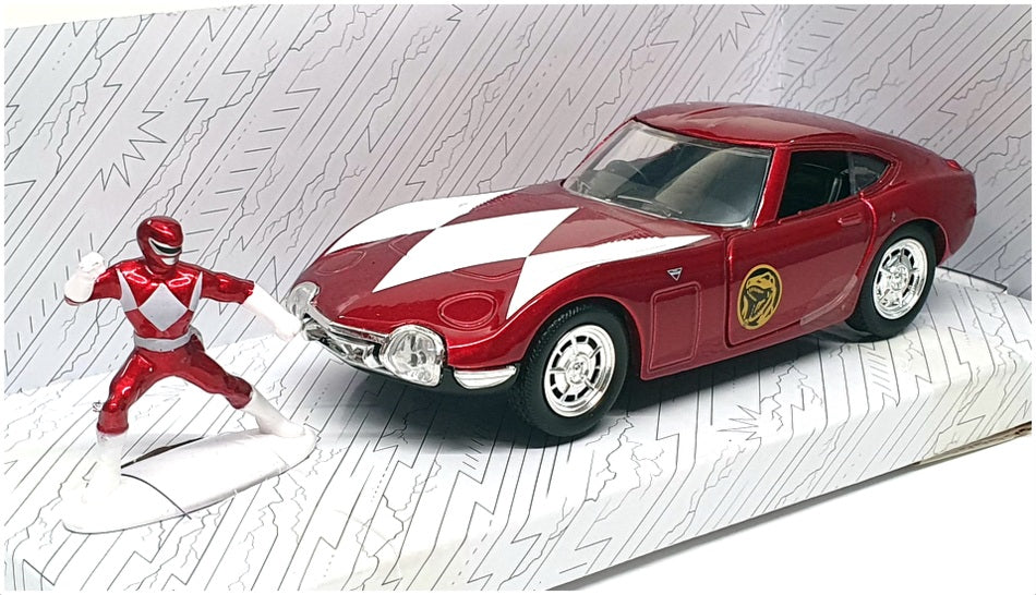 Jada 1/32 Scale 33074 - Red Ranger & 1967 Toyota 2000GT Power Rangers ...