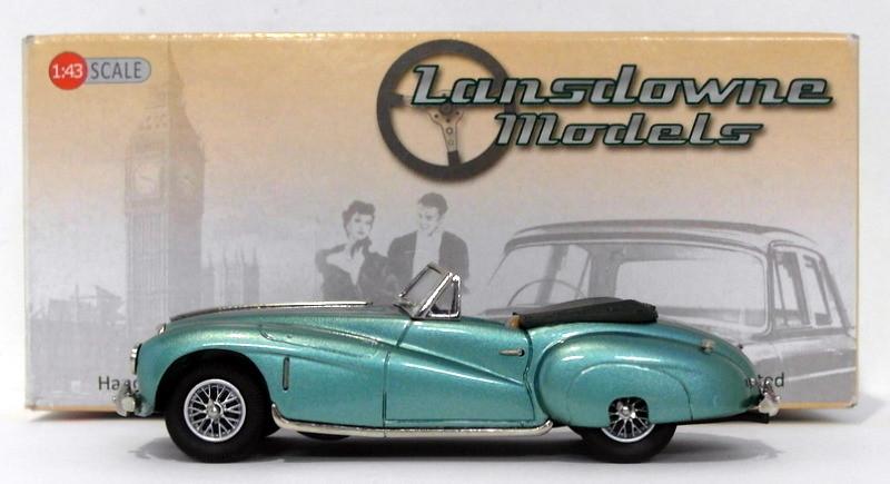 Lansdowne Models 1/43 Scale LDM102 - 1948 Aston Martin DB1 - Metallic Green