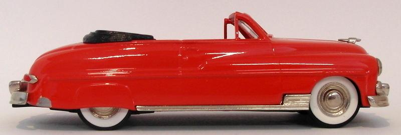 Brooklin 1/43 Scale BRK15A  - 1950 Mercury Convertible Red